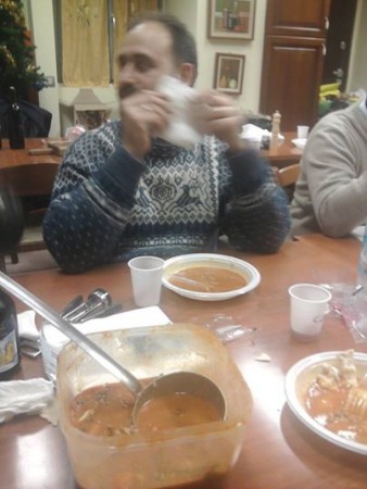 DIC13 - POLENTA DI NATALE: Fabri e la salsicciata di accompagnamento!